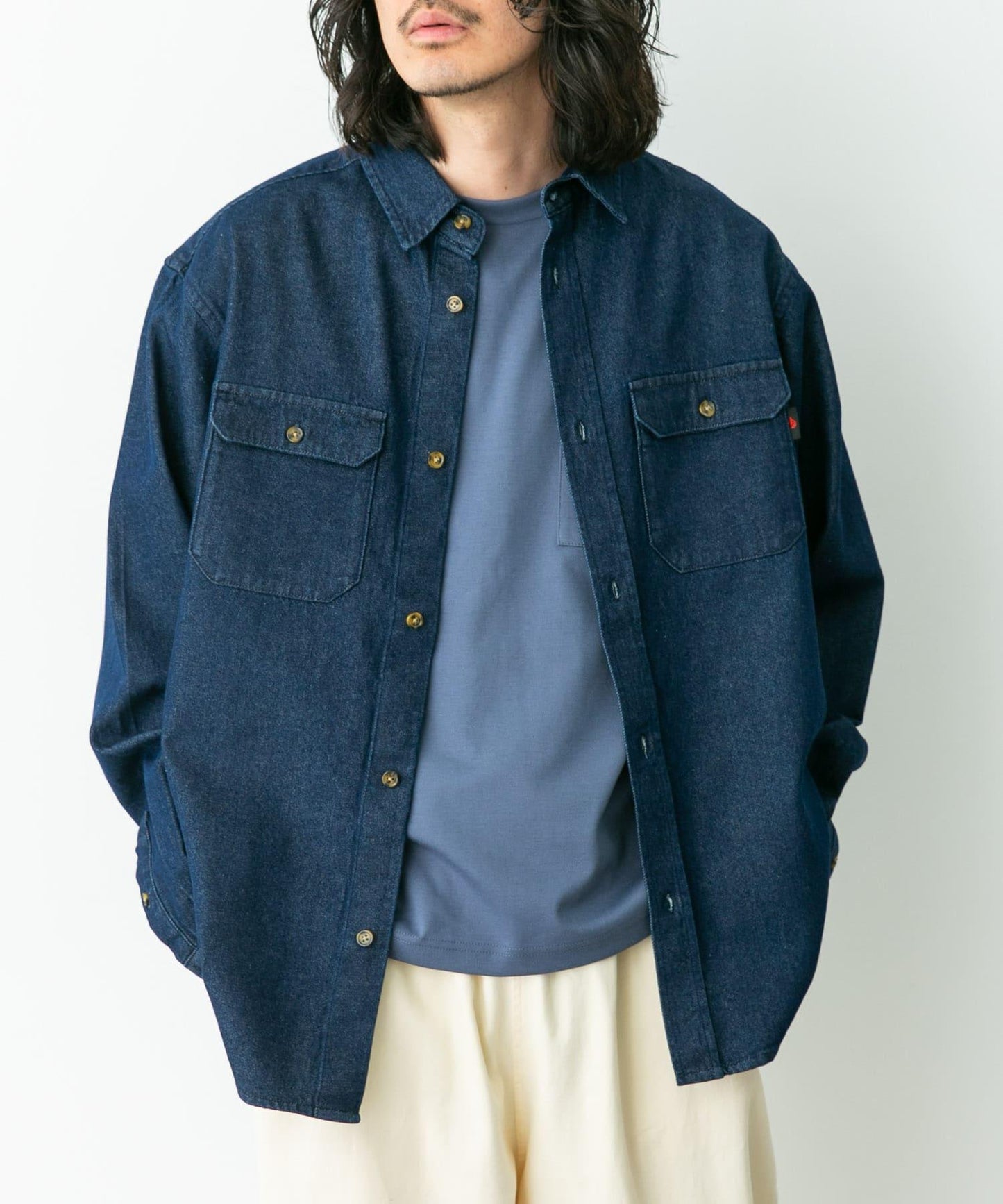 聯名款 RED KAP×Sonny Label 牛仔襯衫
