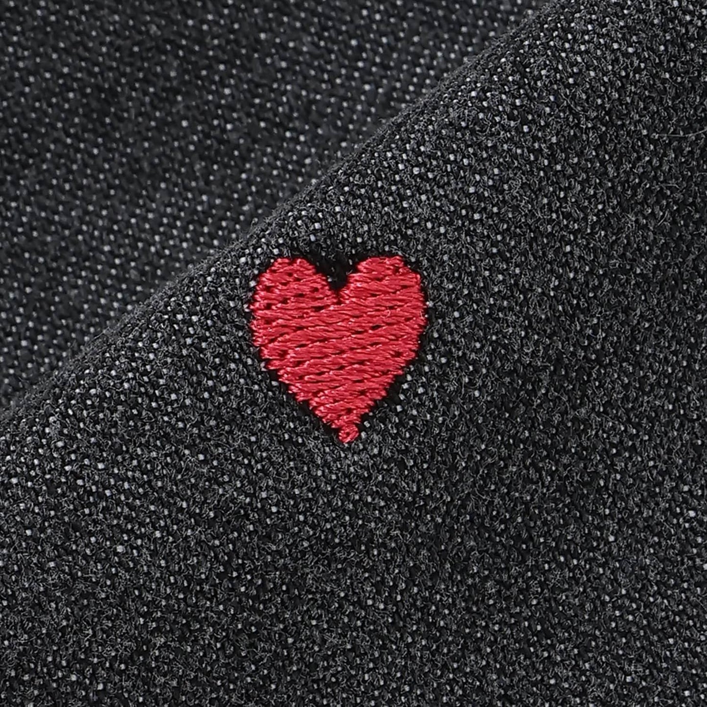 小刺繡 前拉鍊 褶襉 裙褲