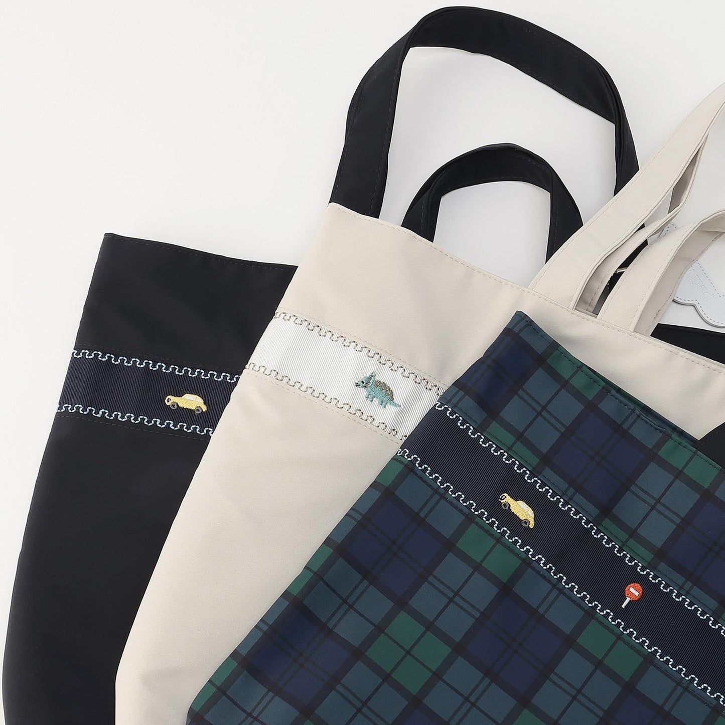 上學通園 BOYS刺繡 手提袋