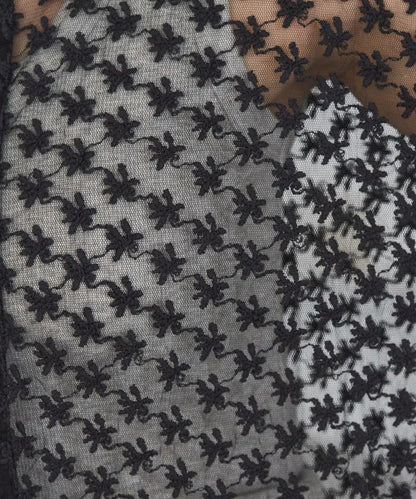 印度蕾絲刺繡長袖襯衫
