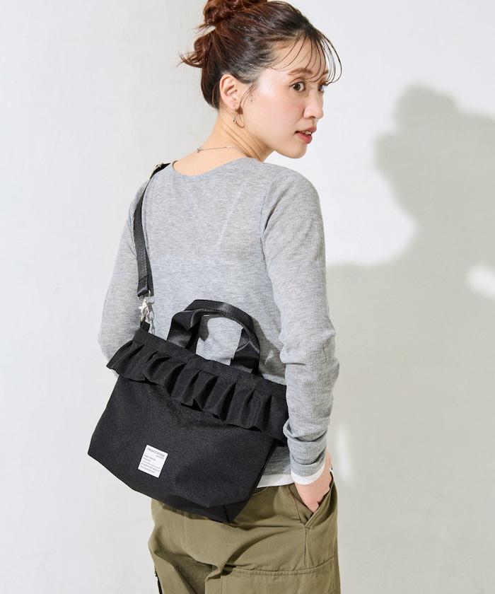 FREAK'SSTORE 荷葉邊 2WAY 手提斜挎包
