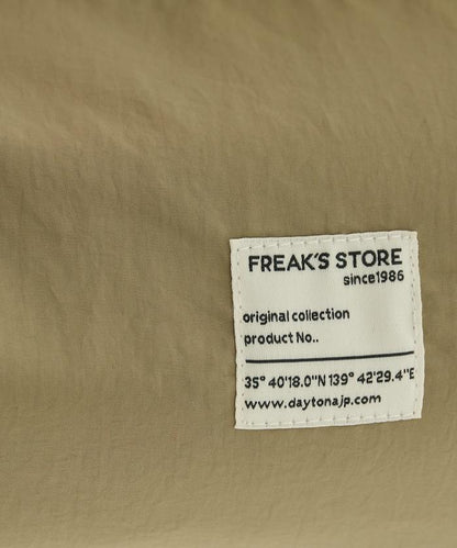FREAK'SSTORE 褶皺單肩設計 橢圓造型 單肩包