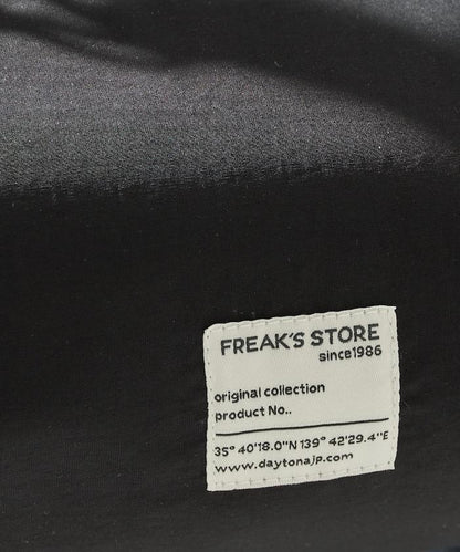 FREAK'SSTORE 褶皺單肩設計 橢圓造型 單肩包