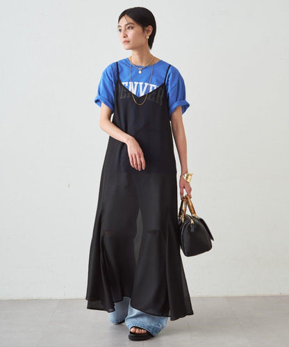 Loungedress 透視吊帶連衣裙
