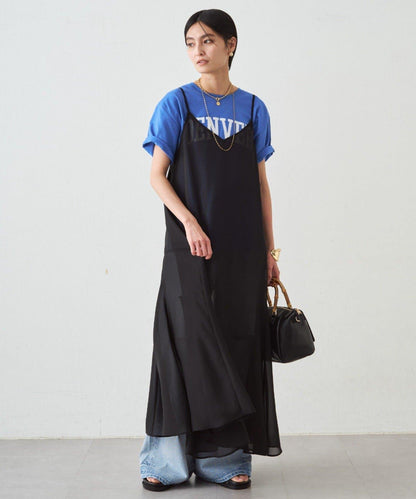 Loungedress 透視吊帶連衣裙