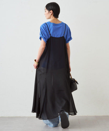 Loungedress 透視吊帶連衣裙