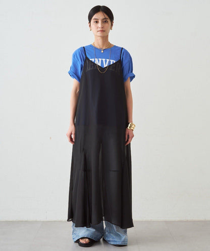 Loungedress 透視吊帶連衣裙