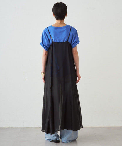 Loungedress 透視吊帶連衣裙