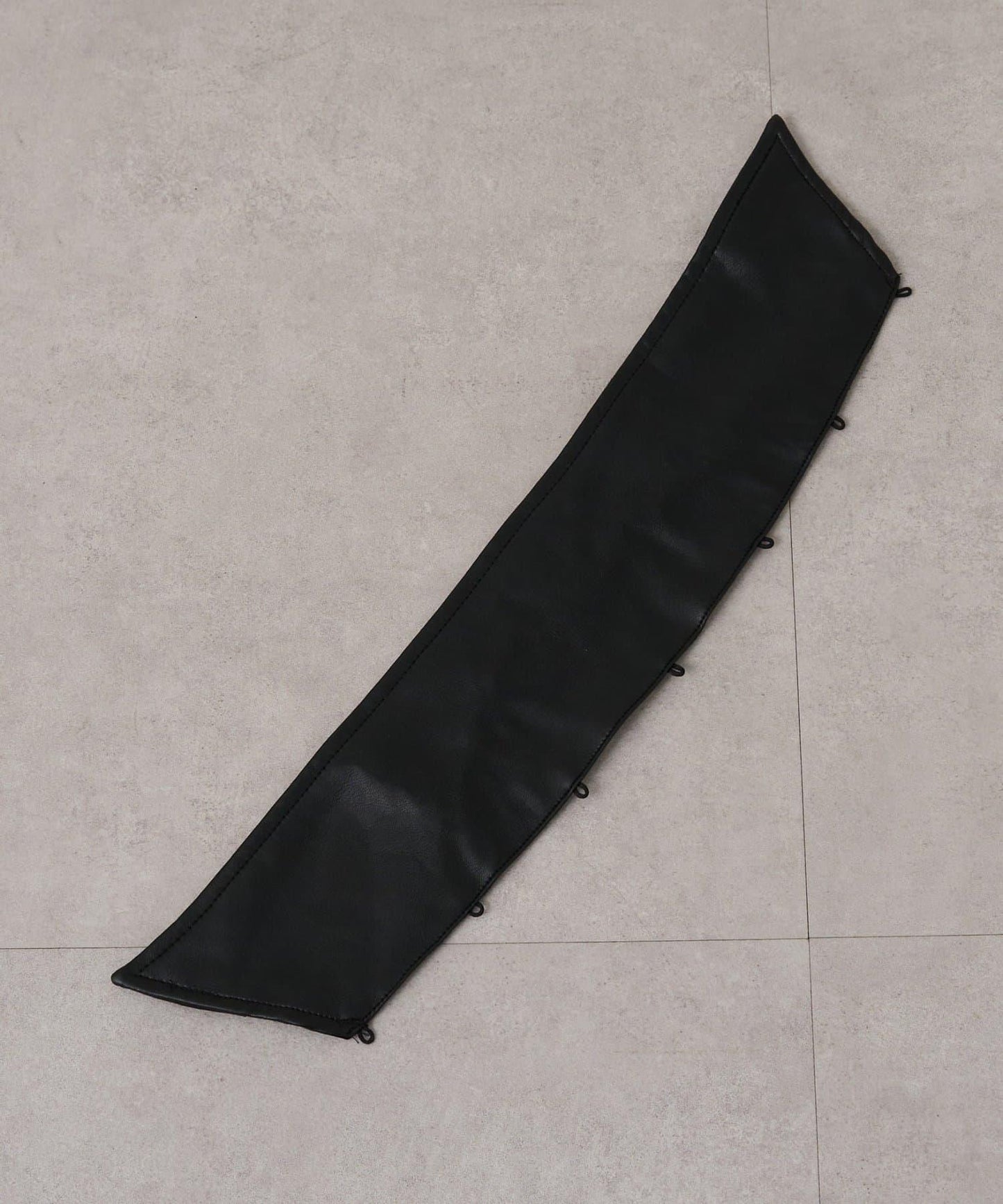 Omekashi 可拆卸皮質衣領工裝外套