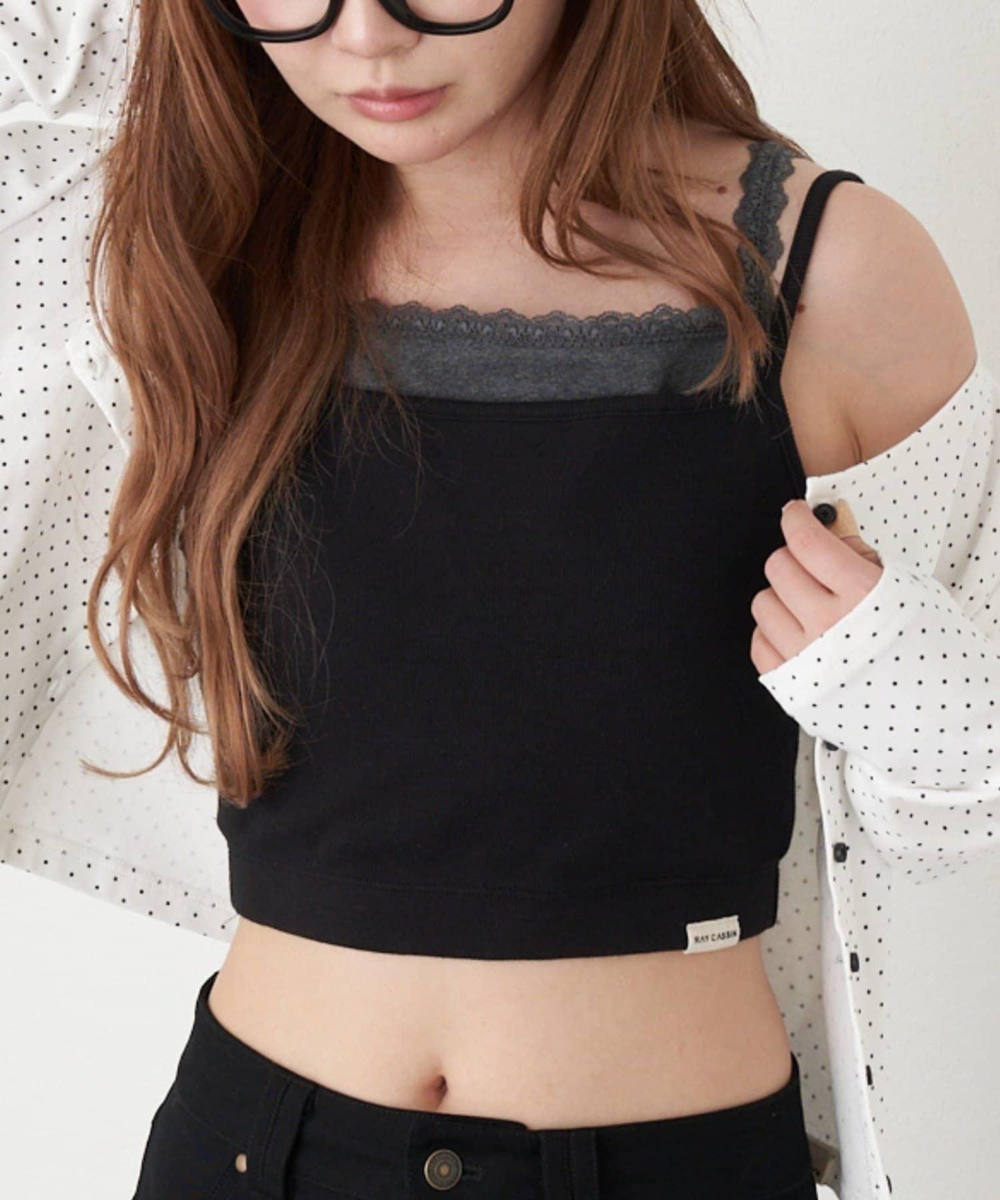 RAY CASSIN 疊層帶胸墊吊帶