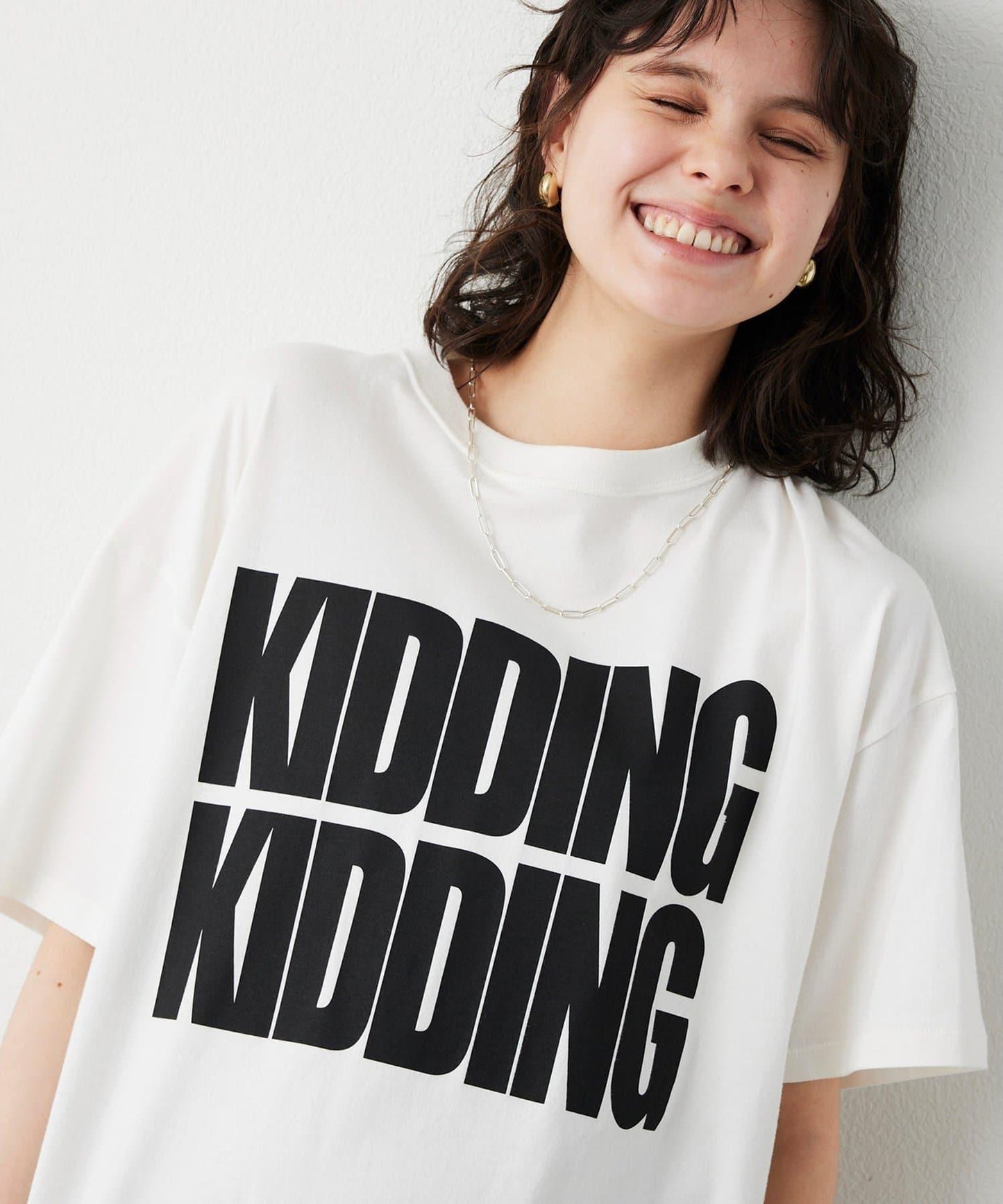 KIDDING LOGO印花T恤
