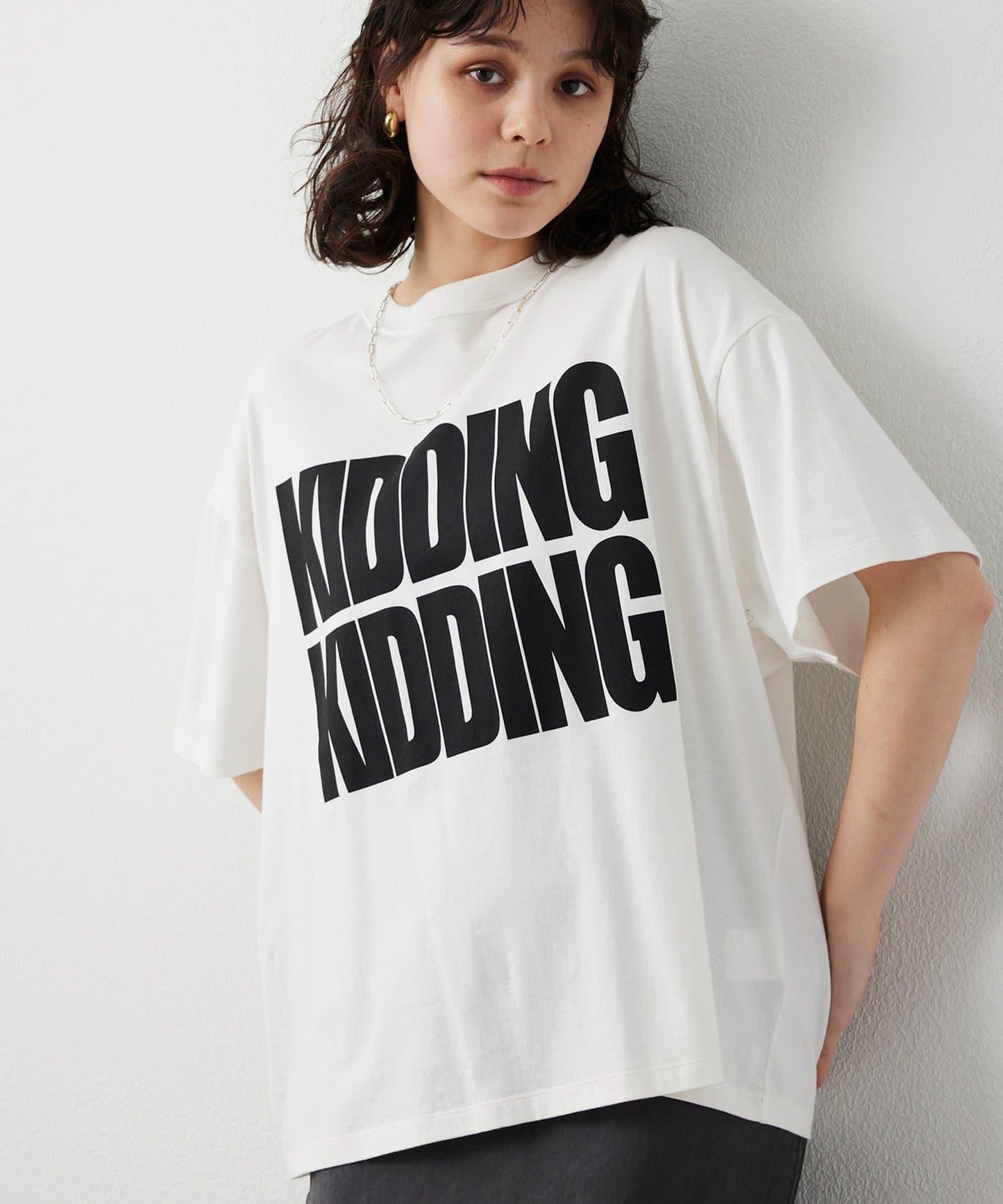 KIDDING LOGO印花T恤