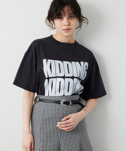 KIDDING LOGO印花T恤
