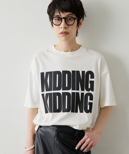 KIDDING LOGO印花T恤