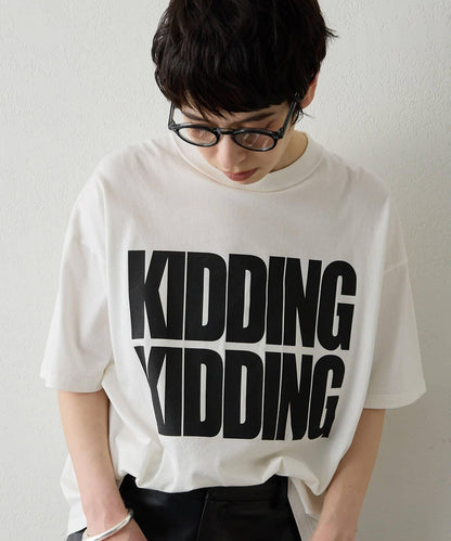 KIDDING LOGO印花T恤