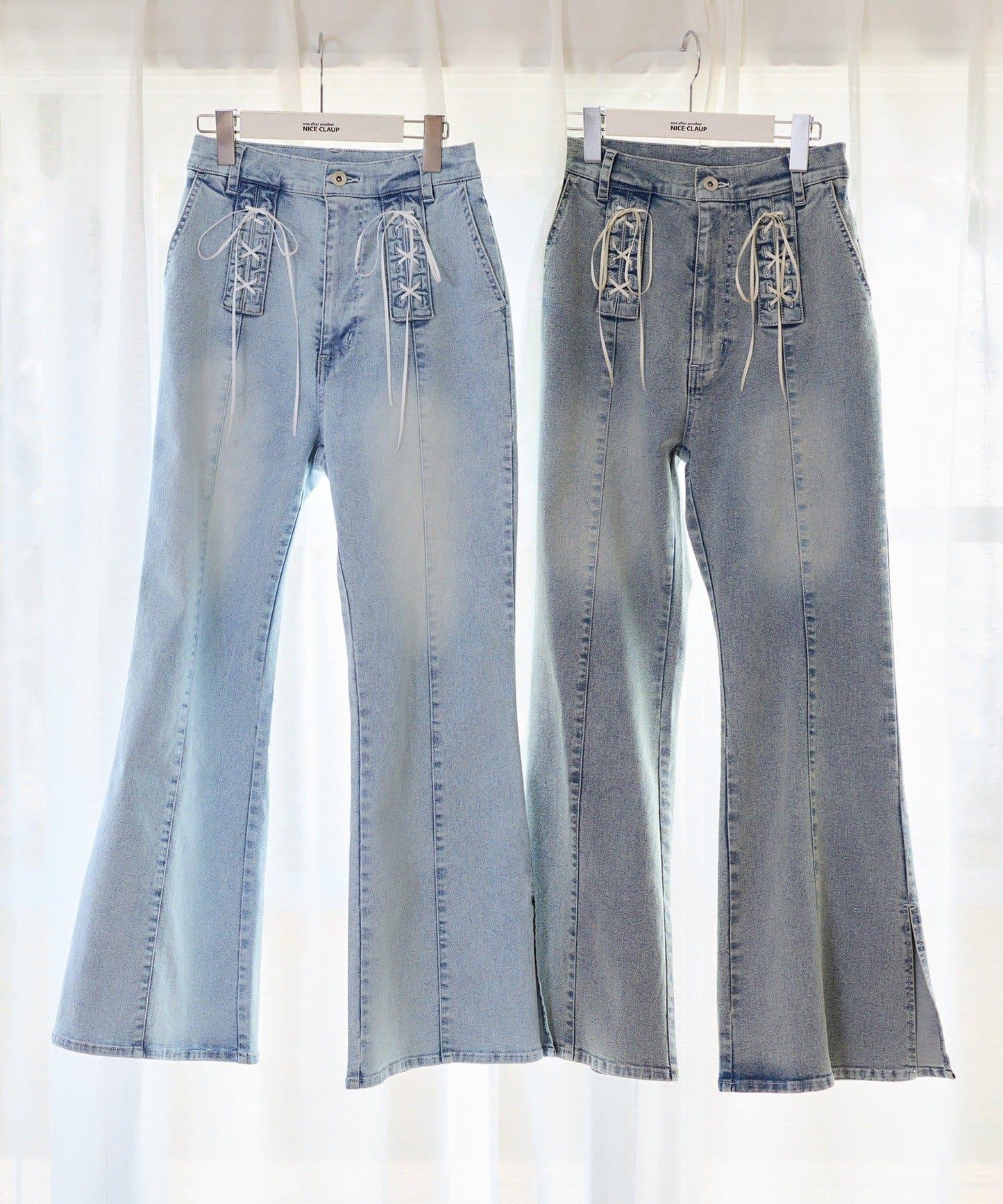 Denim Collection 繫帶牛仔褲