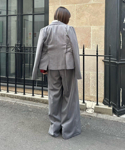 半闊腿西裝褲