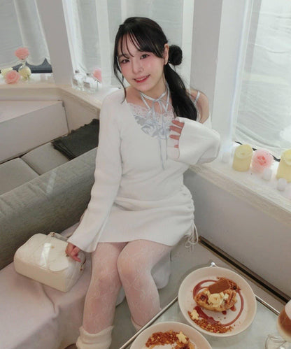 omiyu企畫 吊帶背心套裝迷你連衣裙