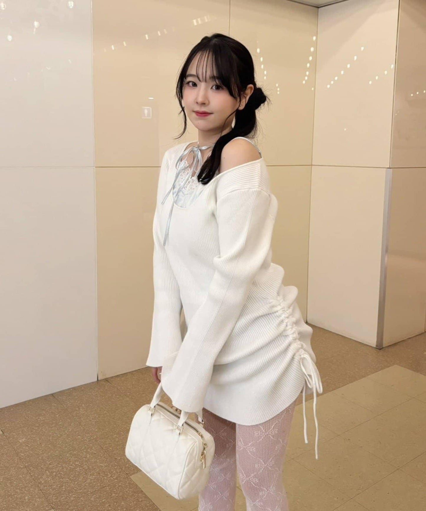 omiyu企畫 吊帶背心套裝迷你連衣裙