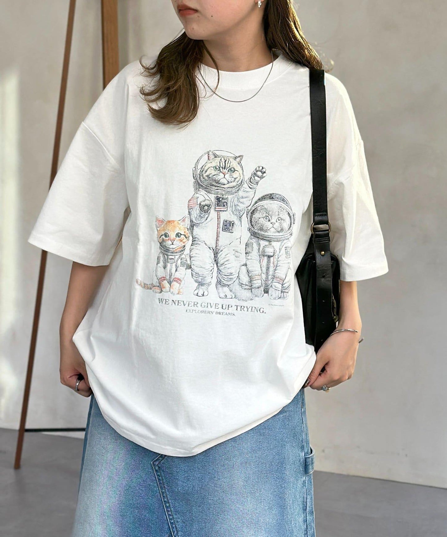 動物印花T恤