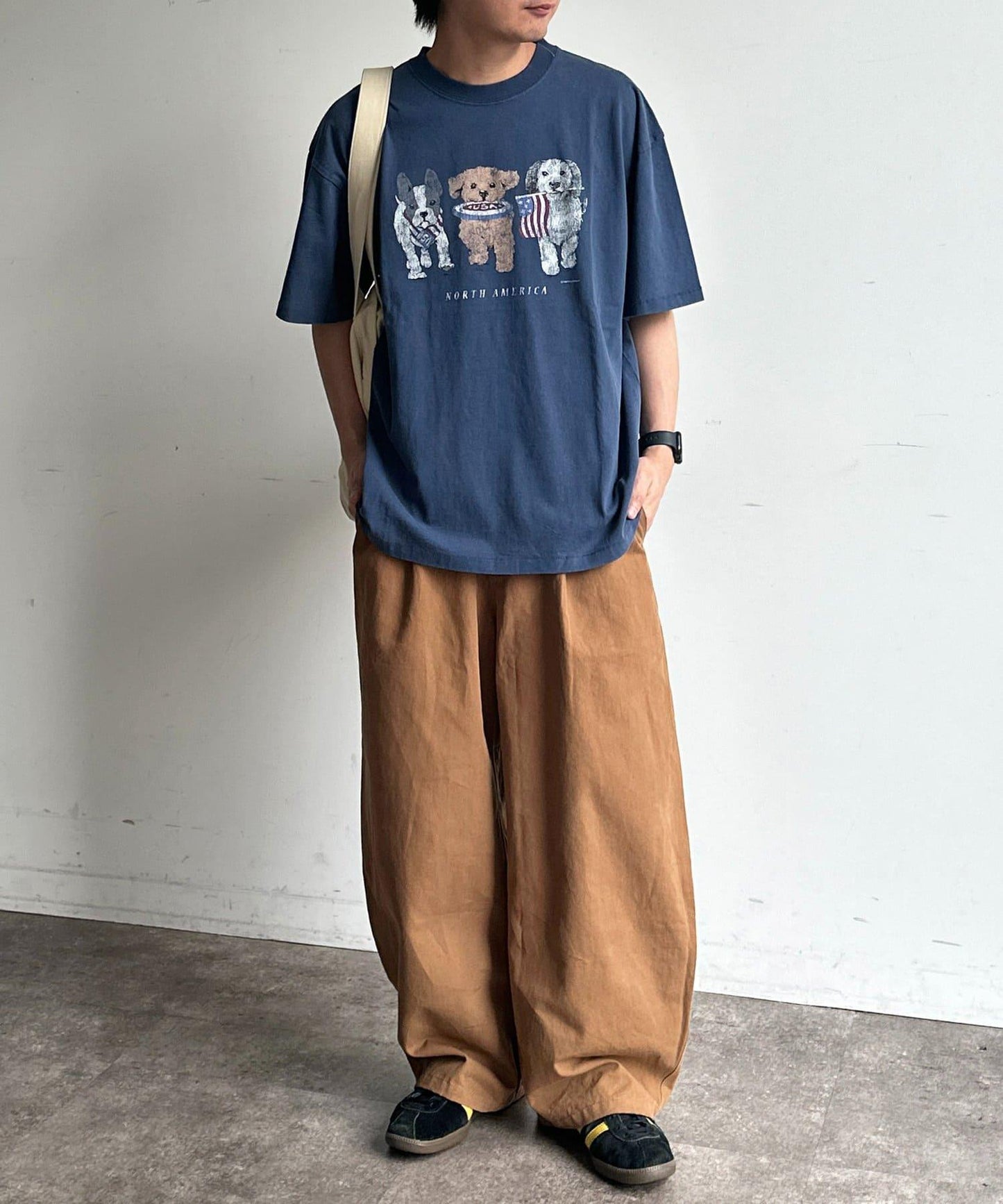 動物印花T恤