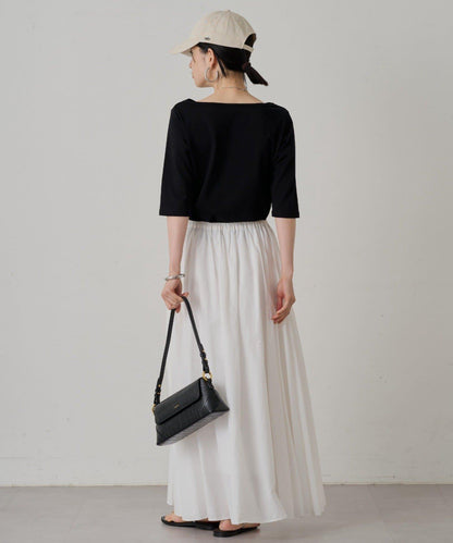 Loungedress 拼接褶皺半身裙