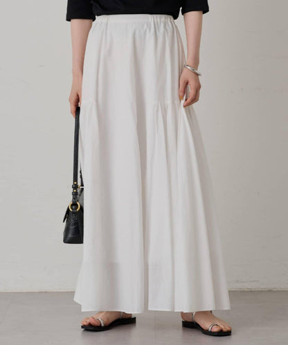 Loungedress 拼接褶皺半身裙