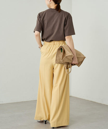 Loungedress 雙褶闊腿褲