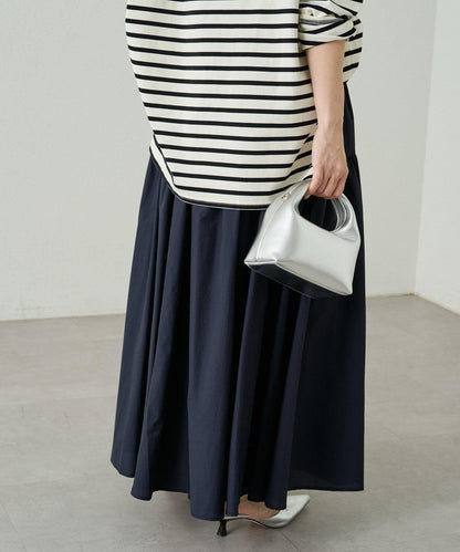 Loungedress 拼接褶皺半身裙