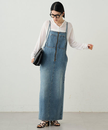 Loungedress 牛仔吊帶連衣裙