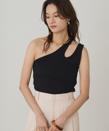 Loungedress 不對稱剪裁 背心