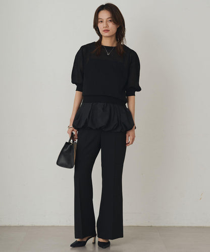 Loungedress 輕量微喇褲子