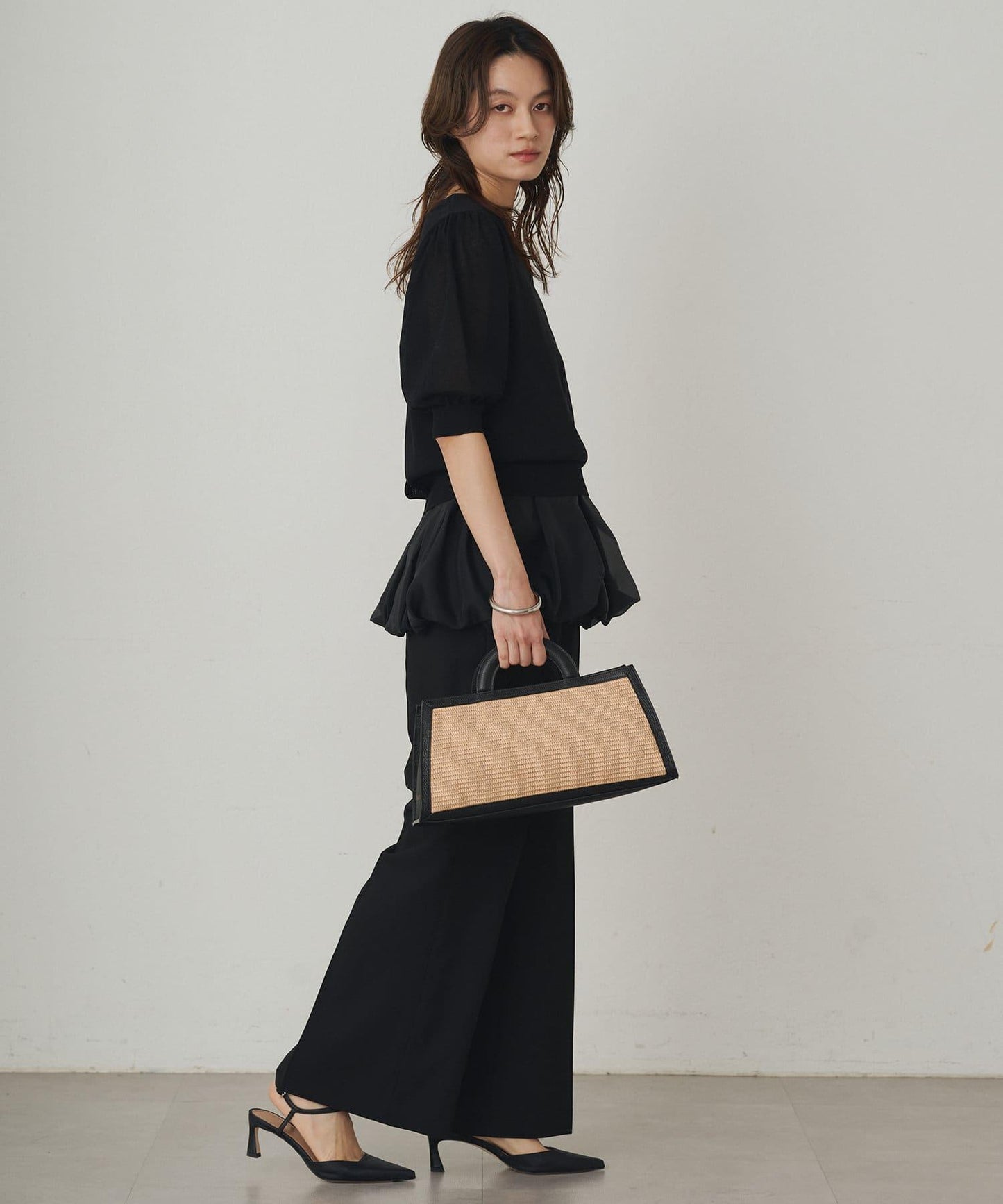 Loungedress 輕量微喇褲子