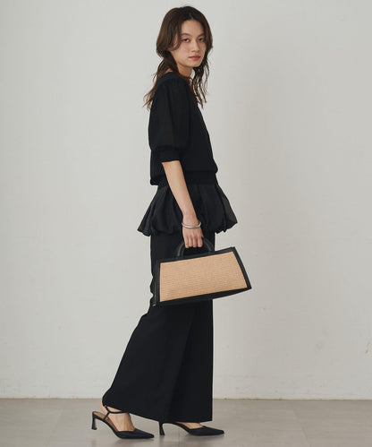 Loungedress 輕量微喇褲子