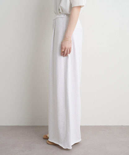 Omekashi 衛衣面料闊腿褲