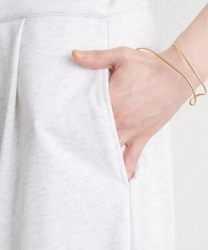 Omekashi 衛衣面料闊腿褲