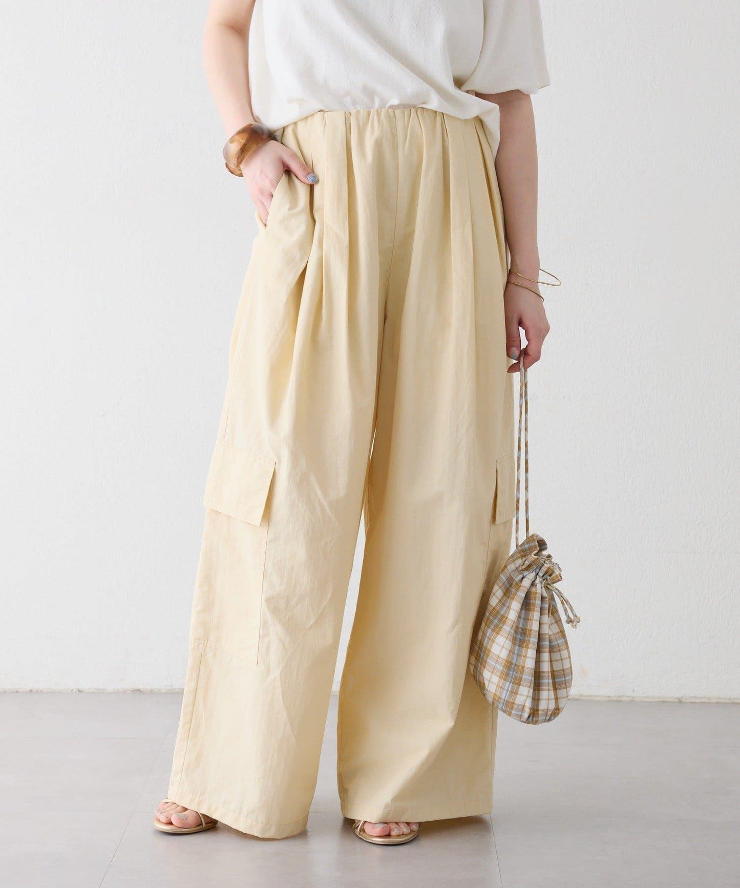 Omekashi 工裝休閒褲