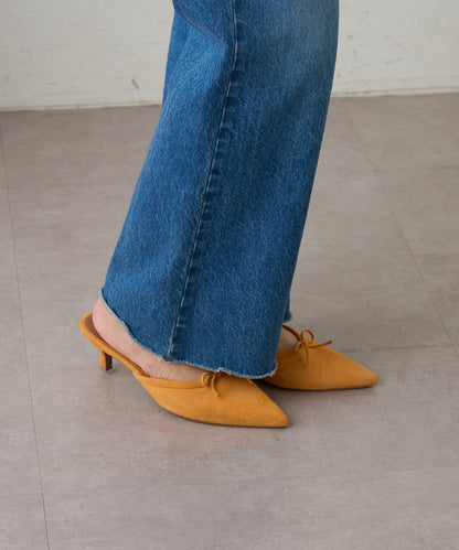 SHENERY 麂皮穆勒鞋