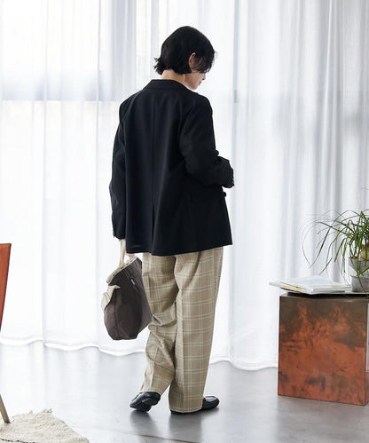 接觸冷感 UV防曬 亞麻感 雙排扣 西裝外套