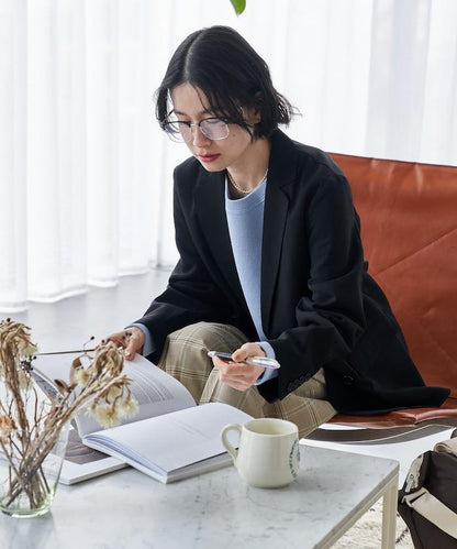 接觸冷感 UV防曬 亞麻感 雙排扣 西裝外套