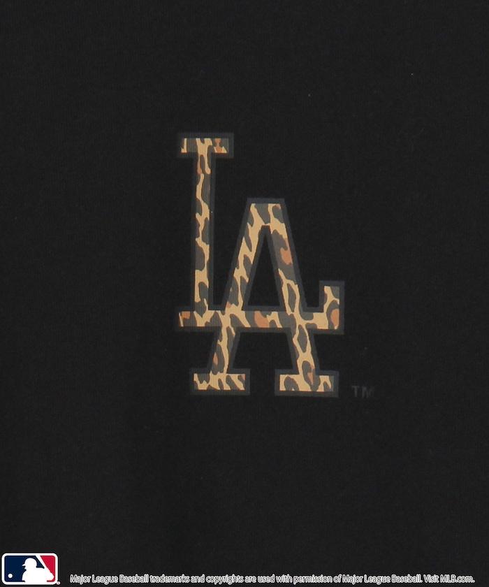 聯名 MLB 豹紋Logo T恤