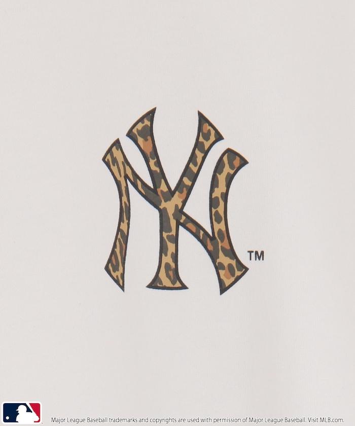 聯名 MLB 豹紋Logo T恤
