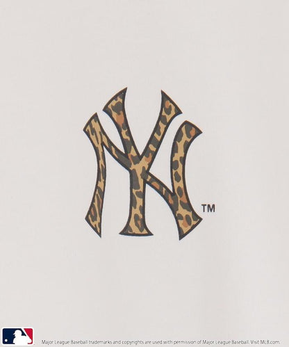 聯名 MLB 豹紋Logo T恤