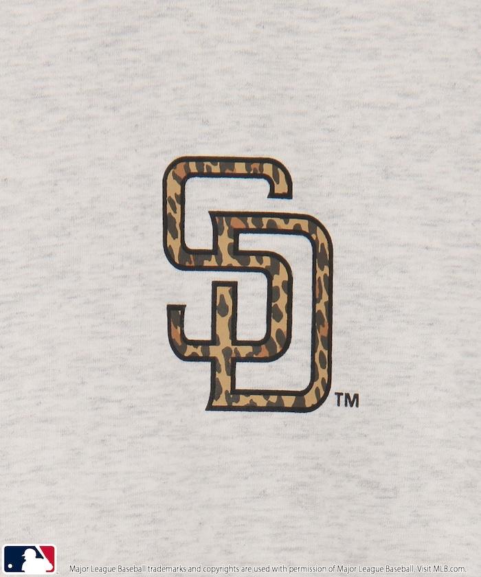 聯名 MLB 豹紋Logo T恤