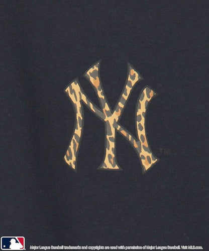 聯名 MLB 豹紋Logo T恤