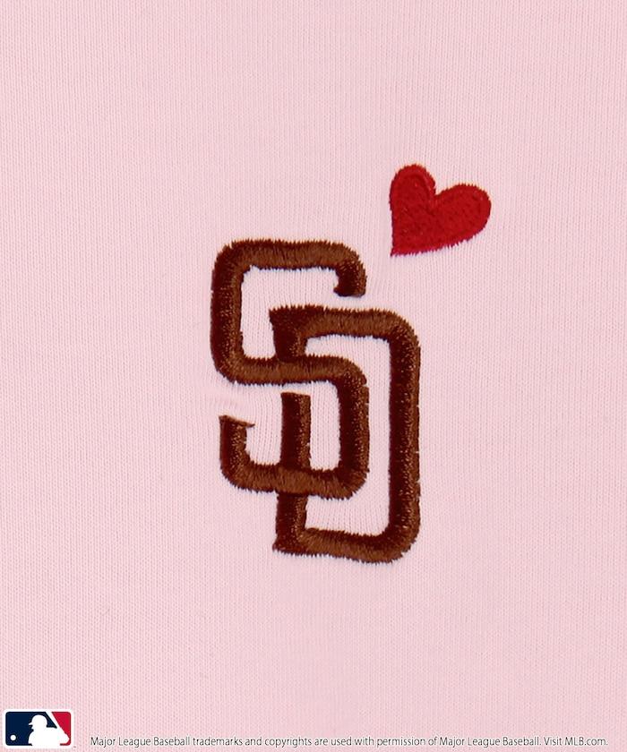 聯名 MLB 後背愛心印花 T恤