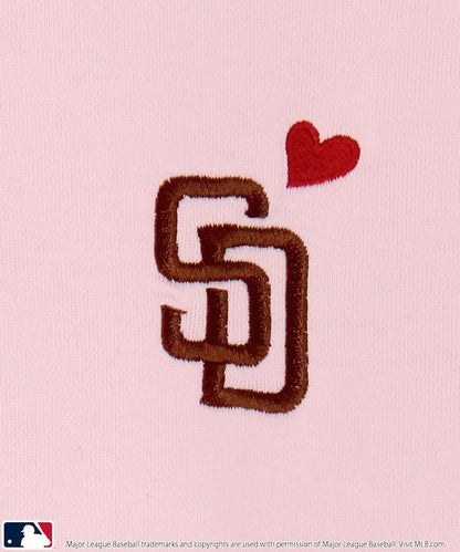 聯名 MLB 後背愛心印花 T恤