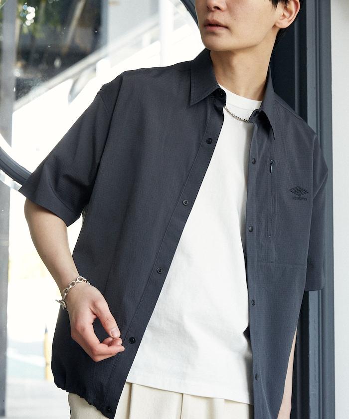 功能性面料 聯名款 小logo 經典領口 半袖襯衫