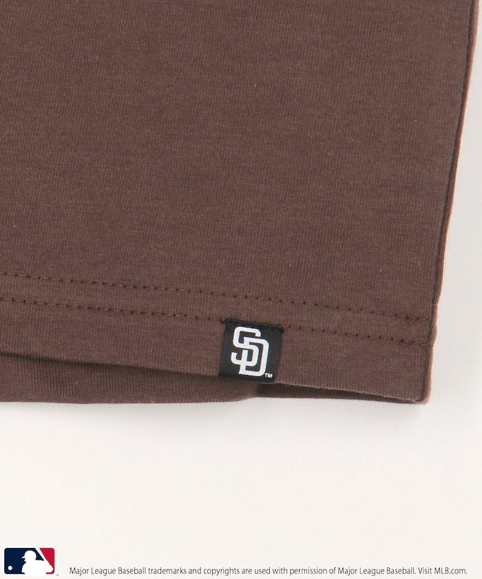 MLB 聯名款 小花刺繡 點綴設計 T恤