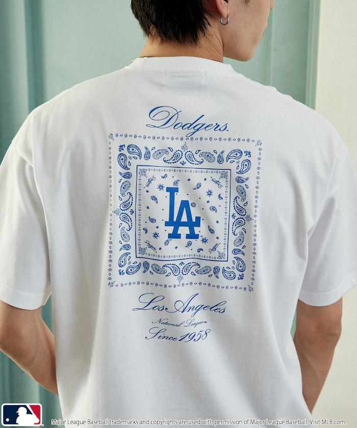 聯名 MLB 後背頭巾印花 T恤